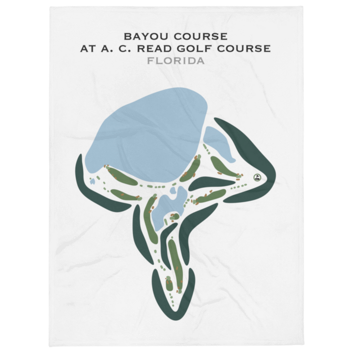 Bayview Course at A. C. Read Golf Course, Florida - Printed Golf Courses