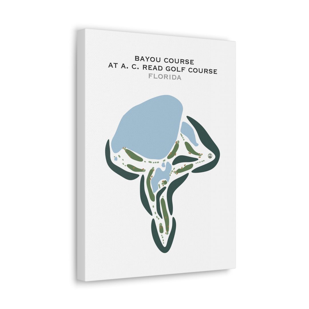 Bayview Course at A. C. Read Golf Course, Florida - Printed Golf Courses