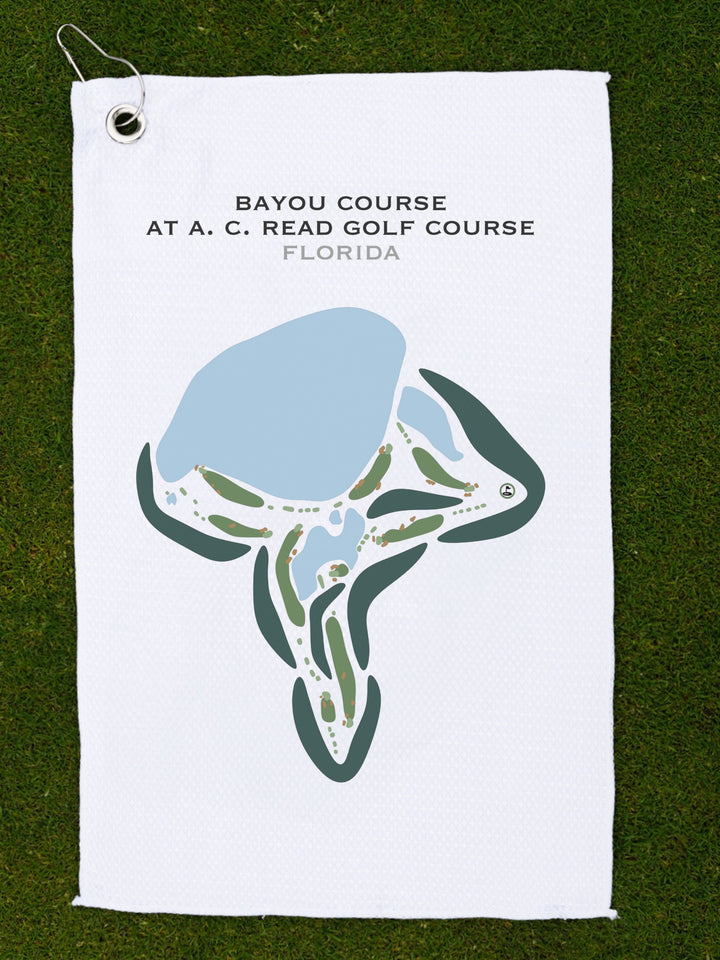 Bayview Course at A. C. Read Golf Course, Florida - Printed Golf Courses