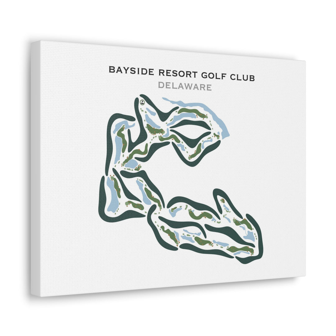 Bayside Resort Golf Club, Delaware - Printed Golf Courses