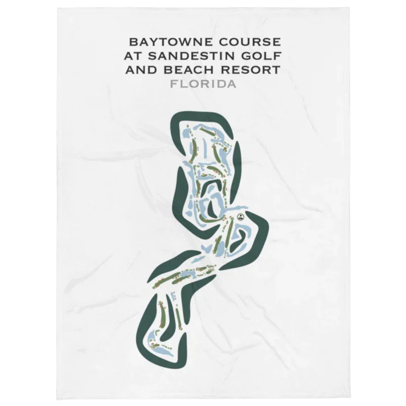 Baytowne Course at Sandestin Golf and Beach Resort, Florida - Printed Golf Courses