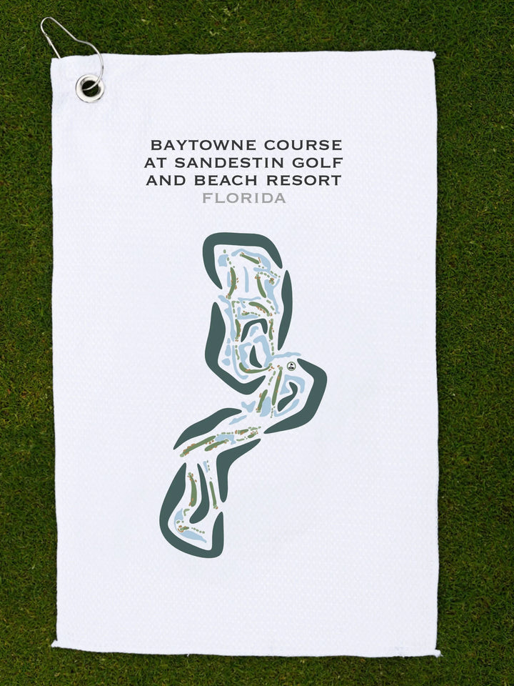 Baytowne Course at Sandestin Golf and Beach Resort, Florida - Printed Golf Courses