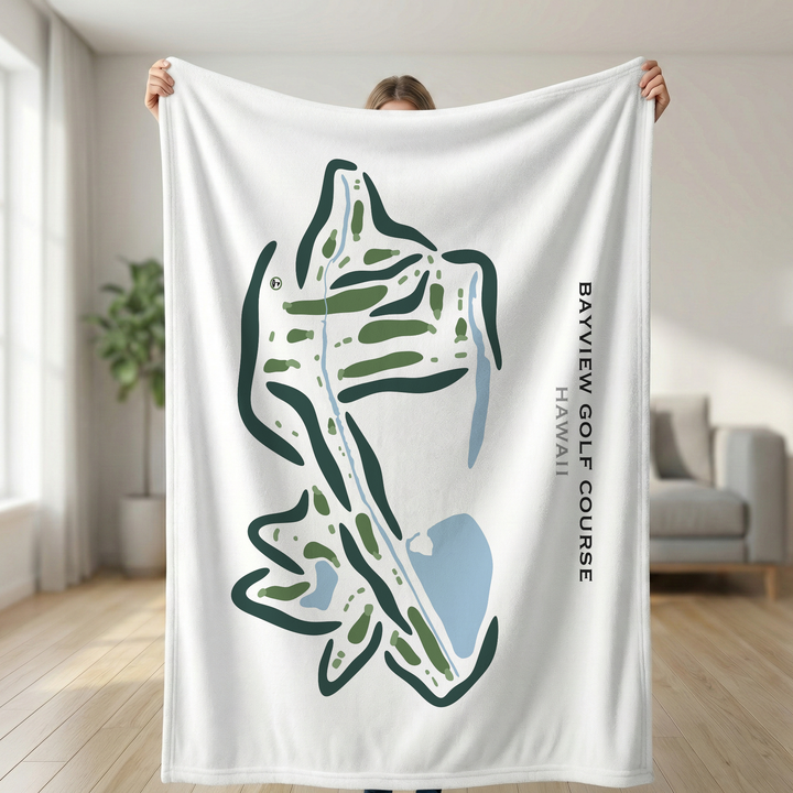 Bayview Golf Course, Hawaii - Printed Golf Courses