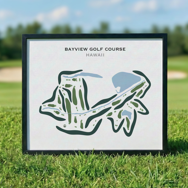 Bayview Golf Course, Hawaii - Printed Golf Courses