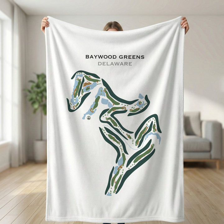 Baywood Greens, Delaware - Printed Golf Courses
