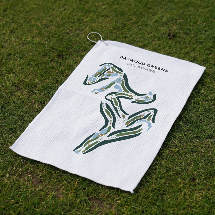 Baywood Greens, Delaware - Printed Golf Courses