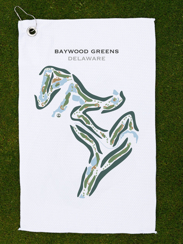 Baywood Greens, Delaware - Printed Golf Courses