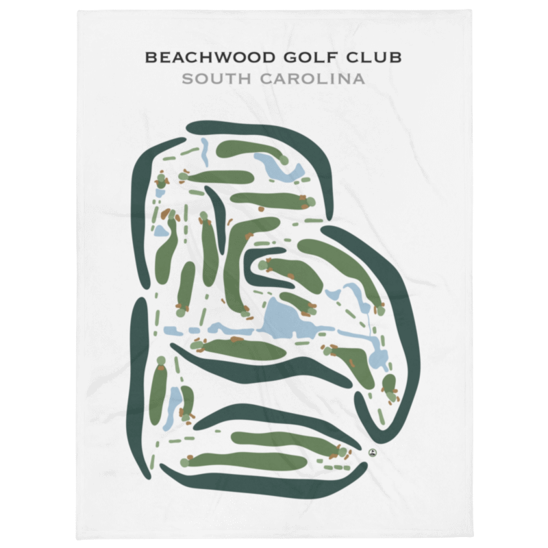 Beachwood Golf Club, South Carolina - Printed Golf Courses