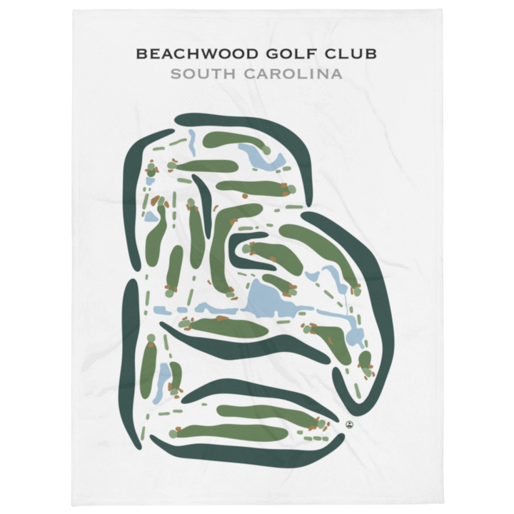 Beachwood Golf Club, South Carolina - Printed Golf Courses