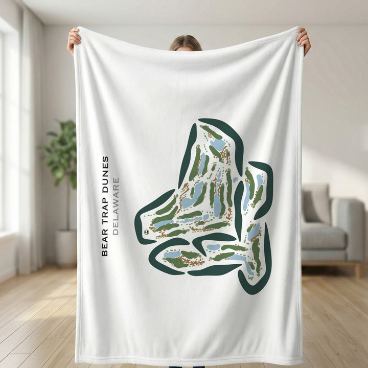 Bear Trap Dunes, Delaware - Printed Golf Courses