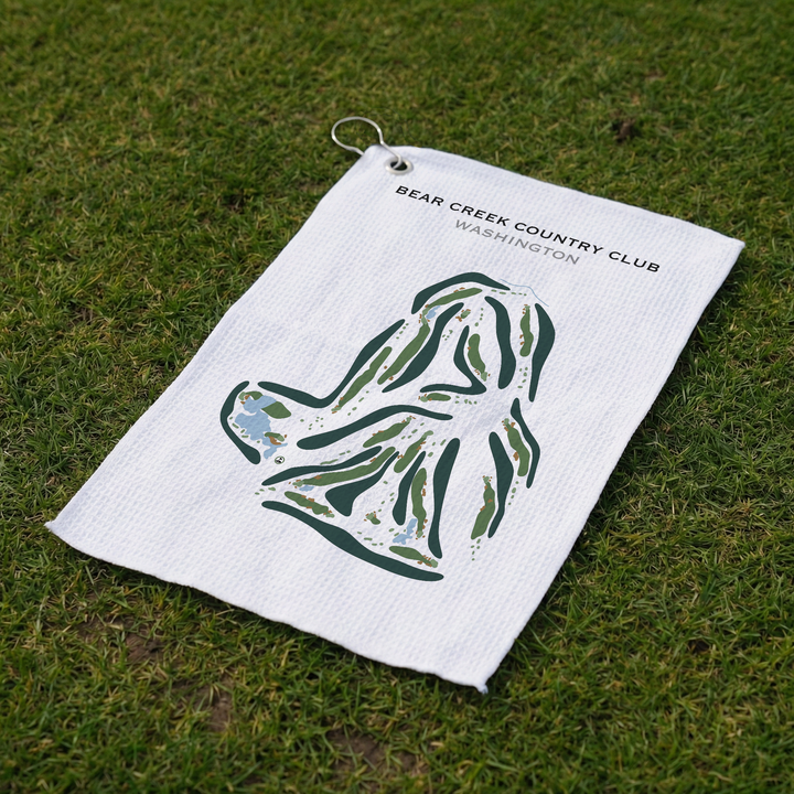 Bear Creek Country Club, Washington - Printed Golf Course