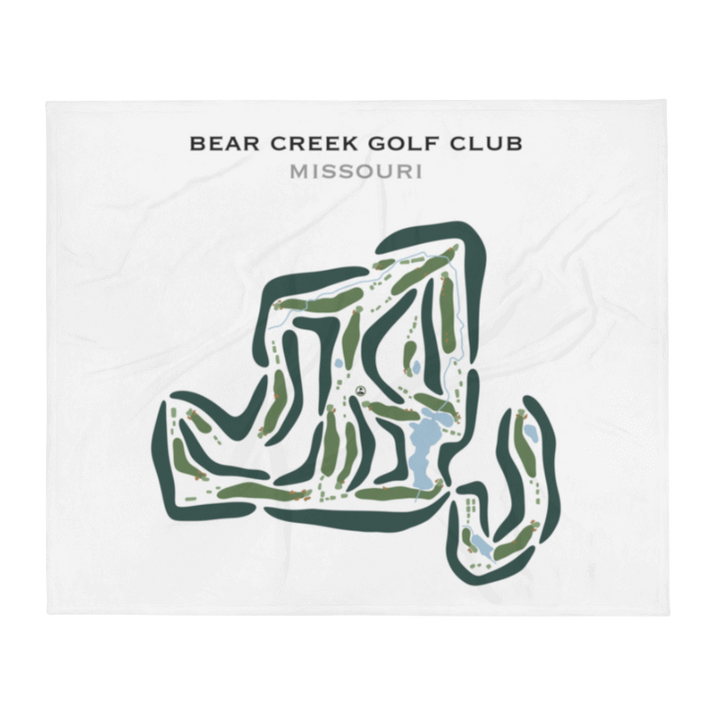 Bear Creek Golf Club, Missouri - Printed Golf Courses