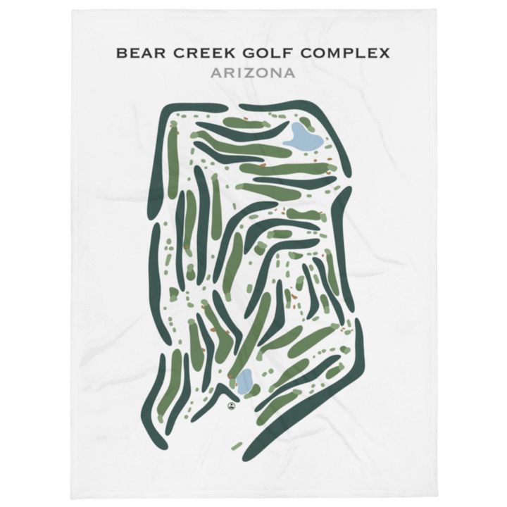 Bear Creek Golf Complex, Arizona - Printed Golf Course