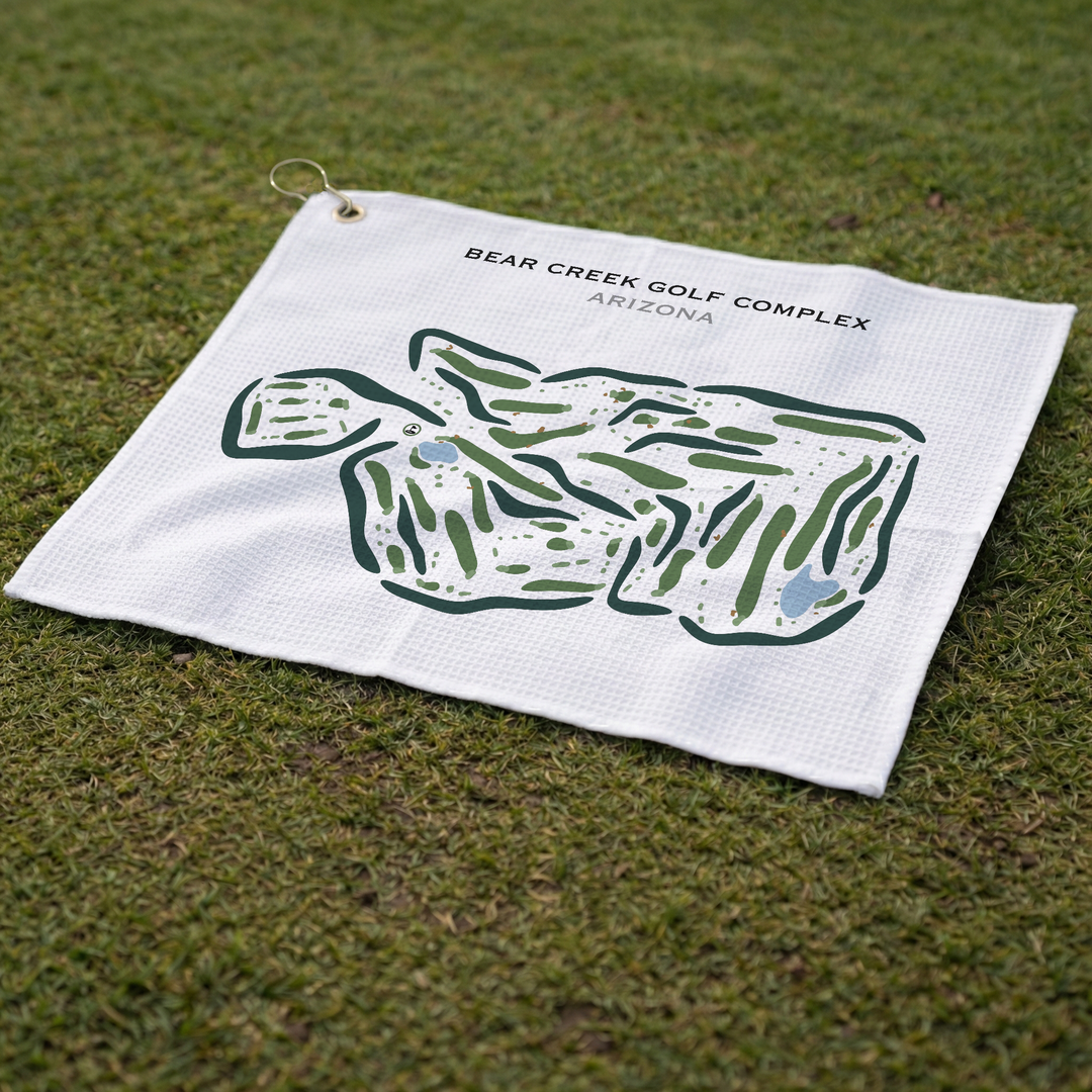 Bear Creek Golf Complex, Arizona - Printed Golf Courses