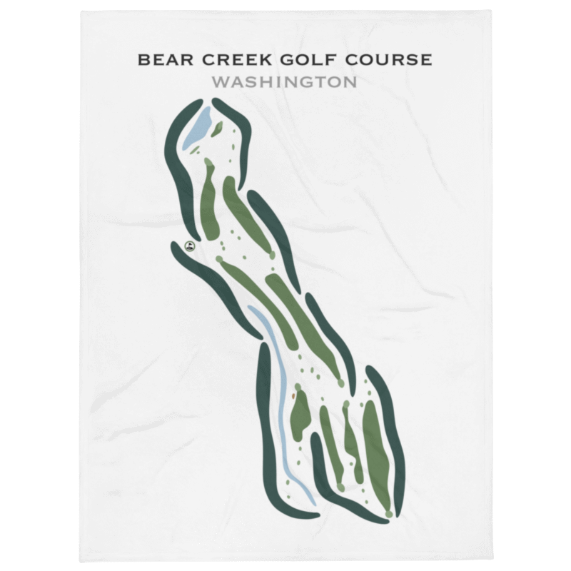 Bear Creek Golf Course, Washington - Printed Golf Courses