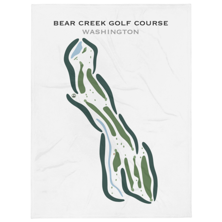 Bear Creek Golf Course, Washington - Printed Golf Courses