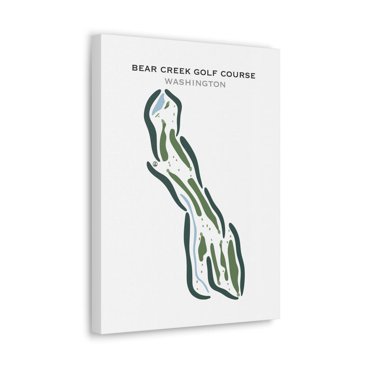 Bear Creek Golf Course, Washington - Printed Golf Courses