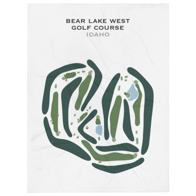 Bear Lake West Golf Course, Idaho - Printed Golf Courses