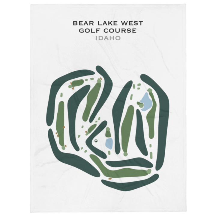 Bear Lake West Golf Course, Idaho - Printed Golf Courses