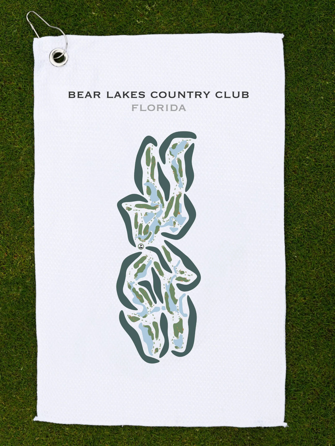 Bear Lakes Country Club, Florida - Printed Golf Courses