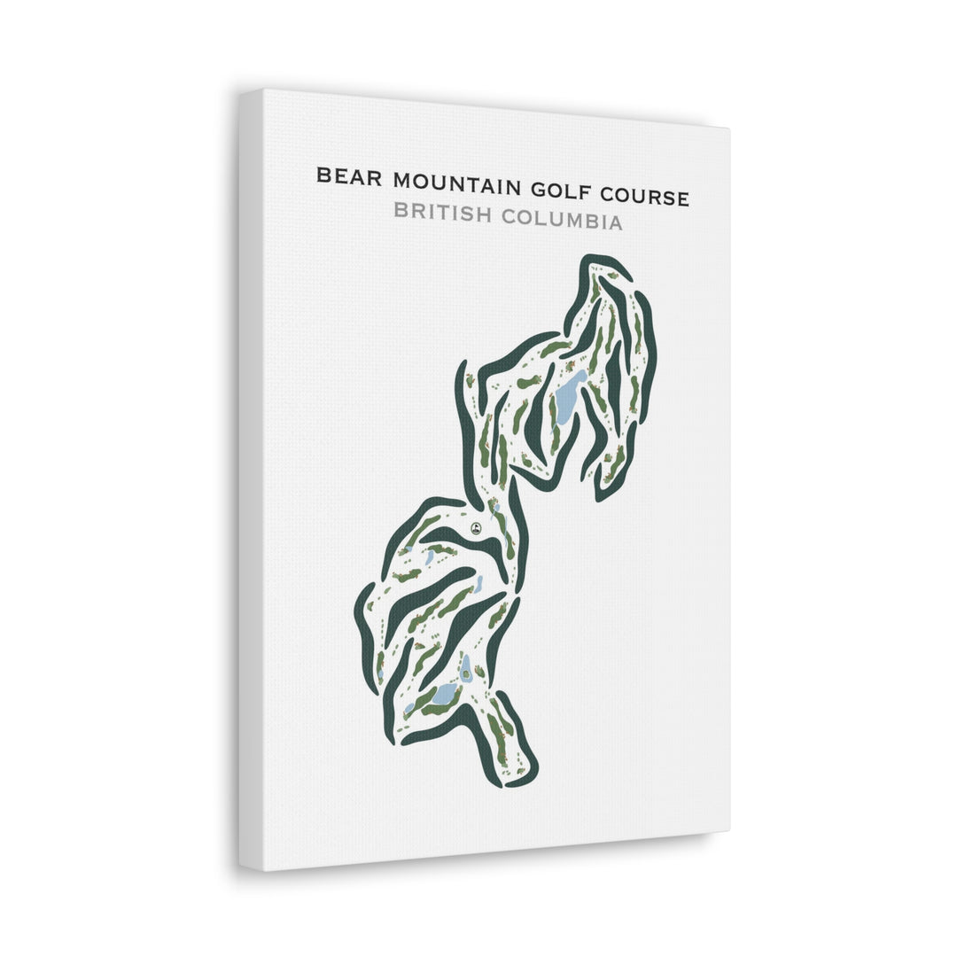Bear Mountain Golf Course, Victoria, BC, Canada - Printed Golf Courses