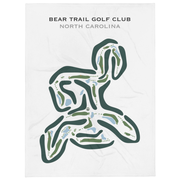 Bear Trail Golf Club, North Carolina - Printed Golf Courses