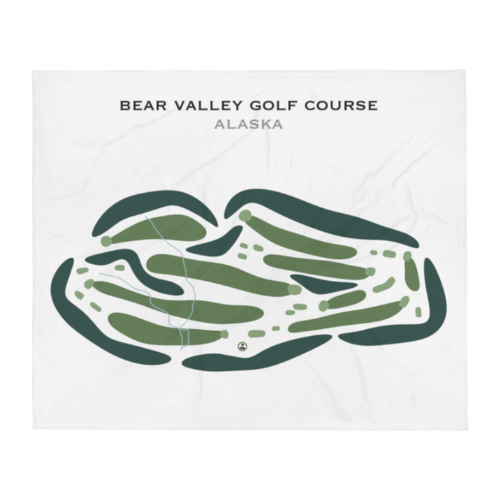 Bear Valley Golf Course, Alaska - Printed Golf Courses