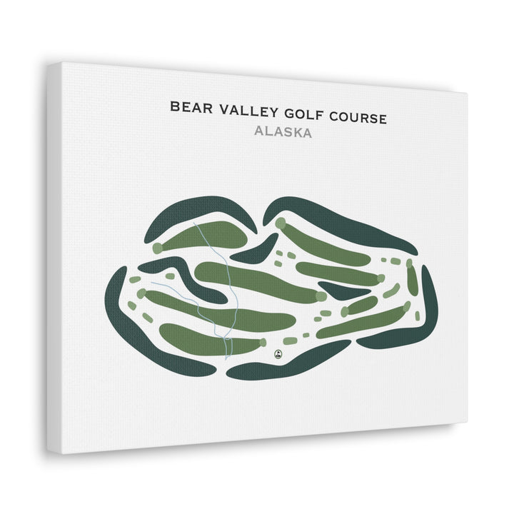 Bear Valley Golf Course, Alaska - Printed Golf Courses