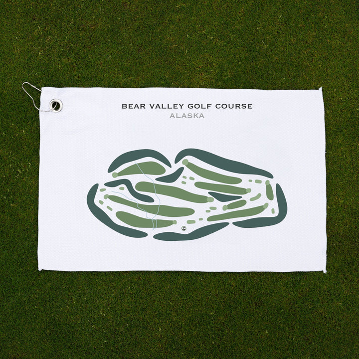 Bear Valley Golf Course, Alaska - Printed Golf Courses