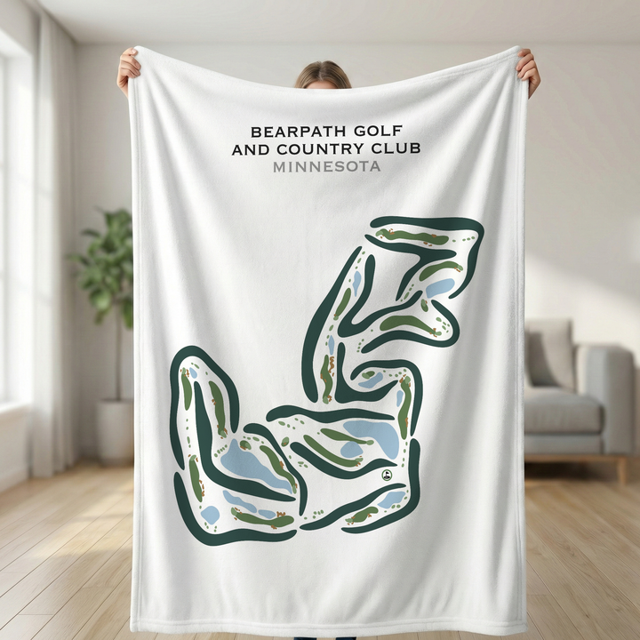 Bearpath Golf and Country Club, Minnesota - Printed Golf Courses