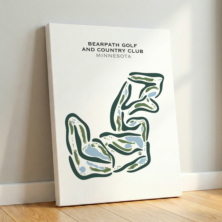 Bearpath Golf and Country Club, Minnesota - Printed Golf Courses