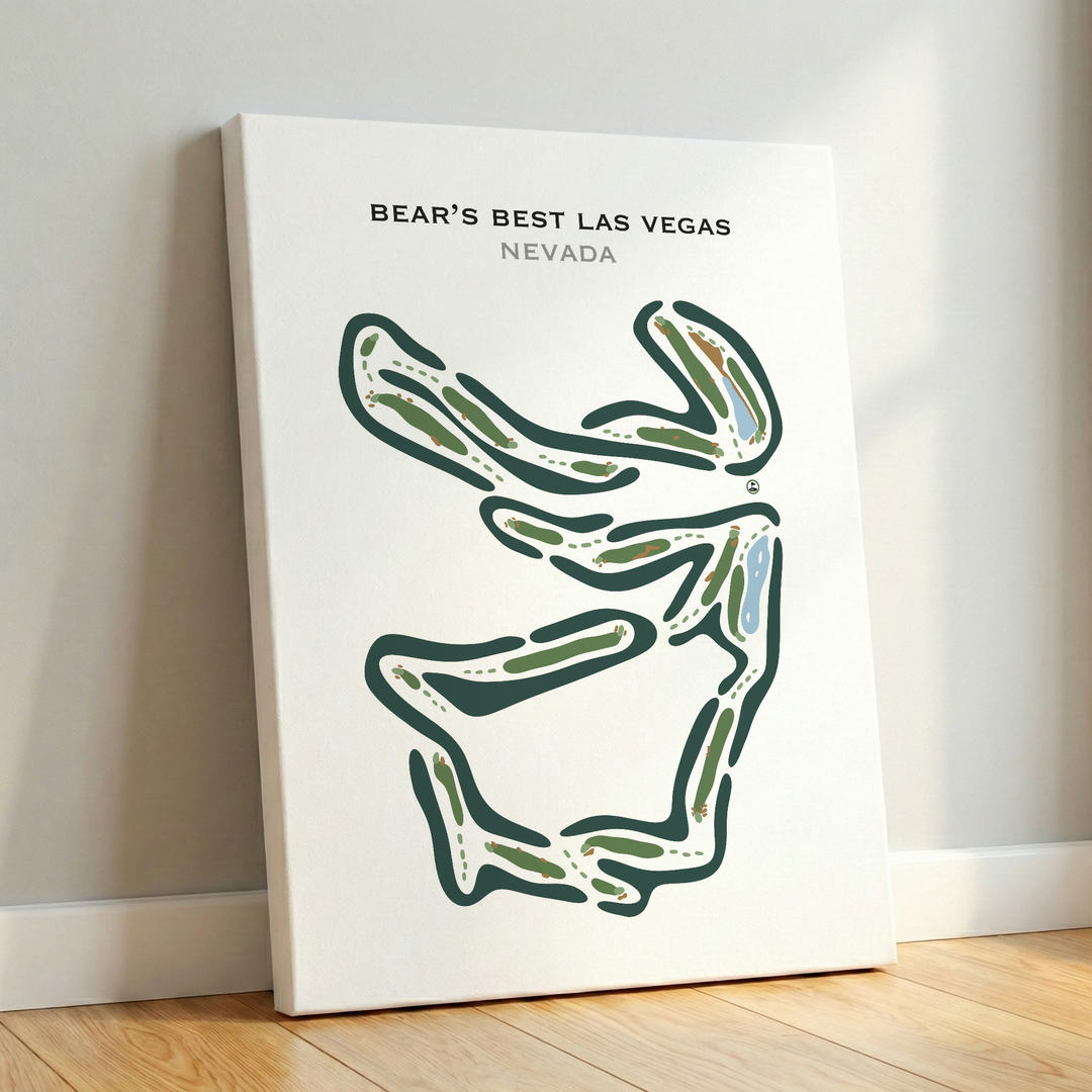Bear's Best Las Vegas, Nevada - Printed Golf Courses
