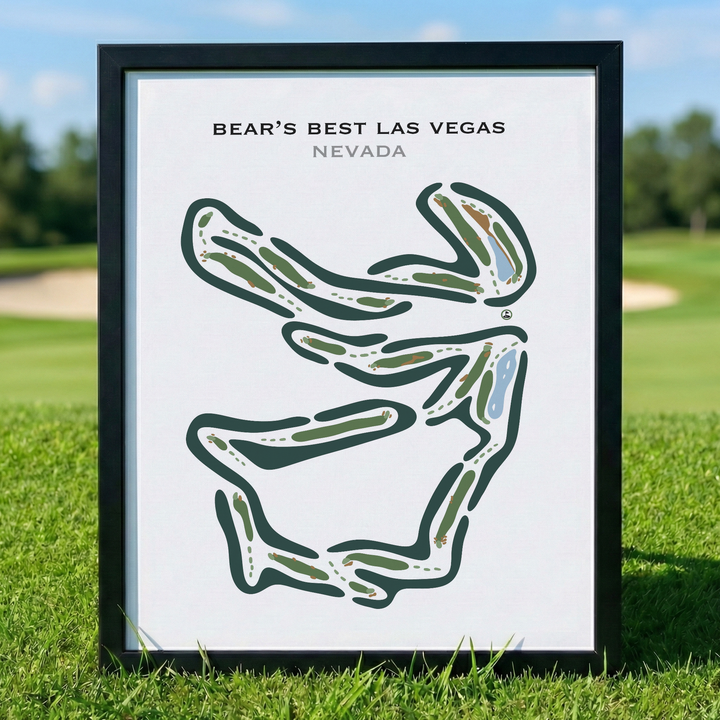 Bear's Best Las Vegas, Nevada - Printed Golf Courses