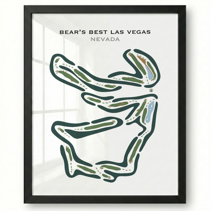 Bear's Best Las Vegas, Nevada - Printed Golf Courses