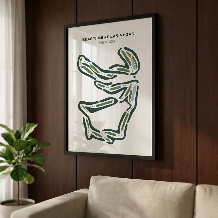 Bear's Best Las Vegas, Nevada - Printed Golf Courses