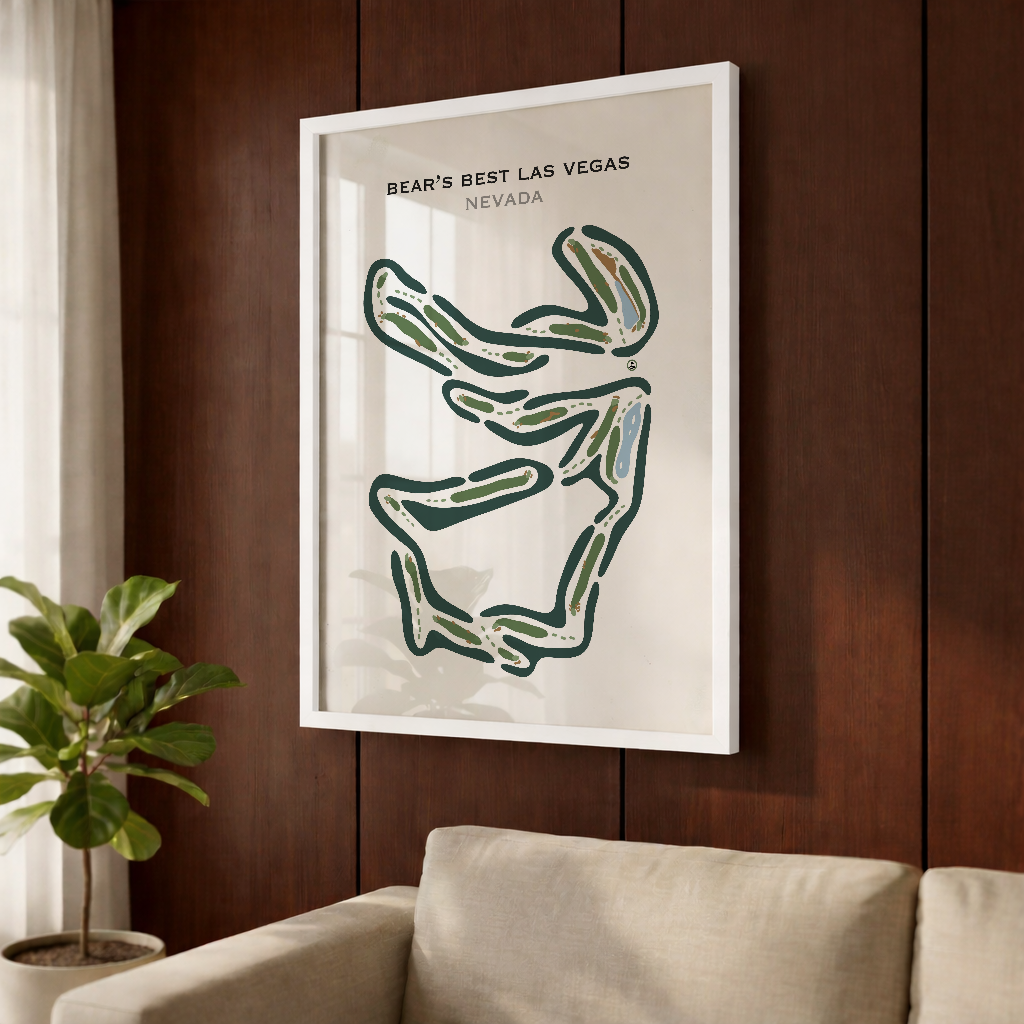Bear's Best Las Vegas, Nevada - Printed Golf Courses