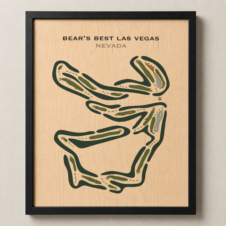 Bear's Best Las Vegas, Nevada - Printed Golf Courses