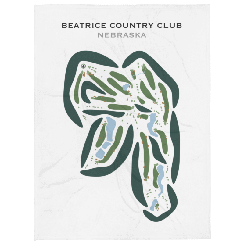 Beatrice Country Club, Nebraska - Printed Golf Courses