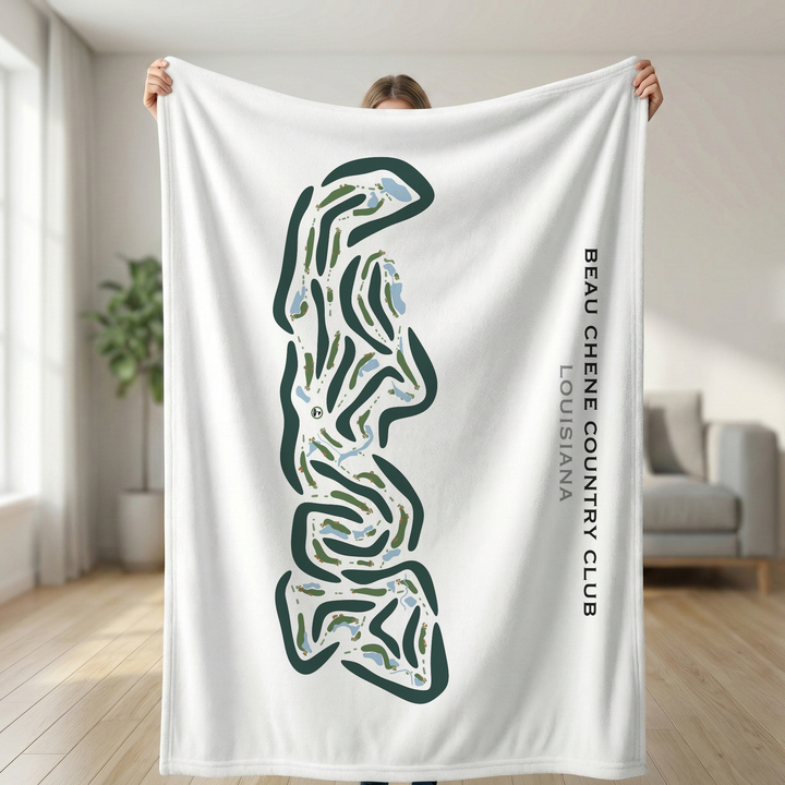Beau Chene Country Club, Louisiana - Printed Golf Courses