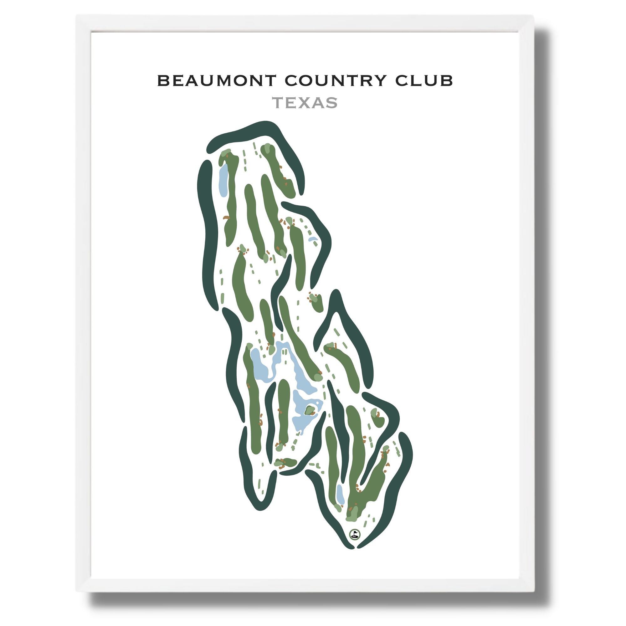 Buy the Printed artwork collection of Beaumont Country Club