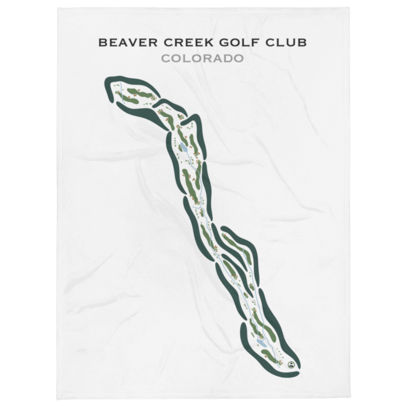 Beaver Creek Golf Club, Colorado - Printed Golf Courses