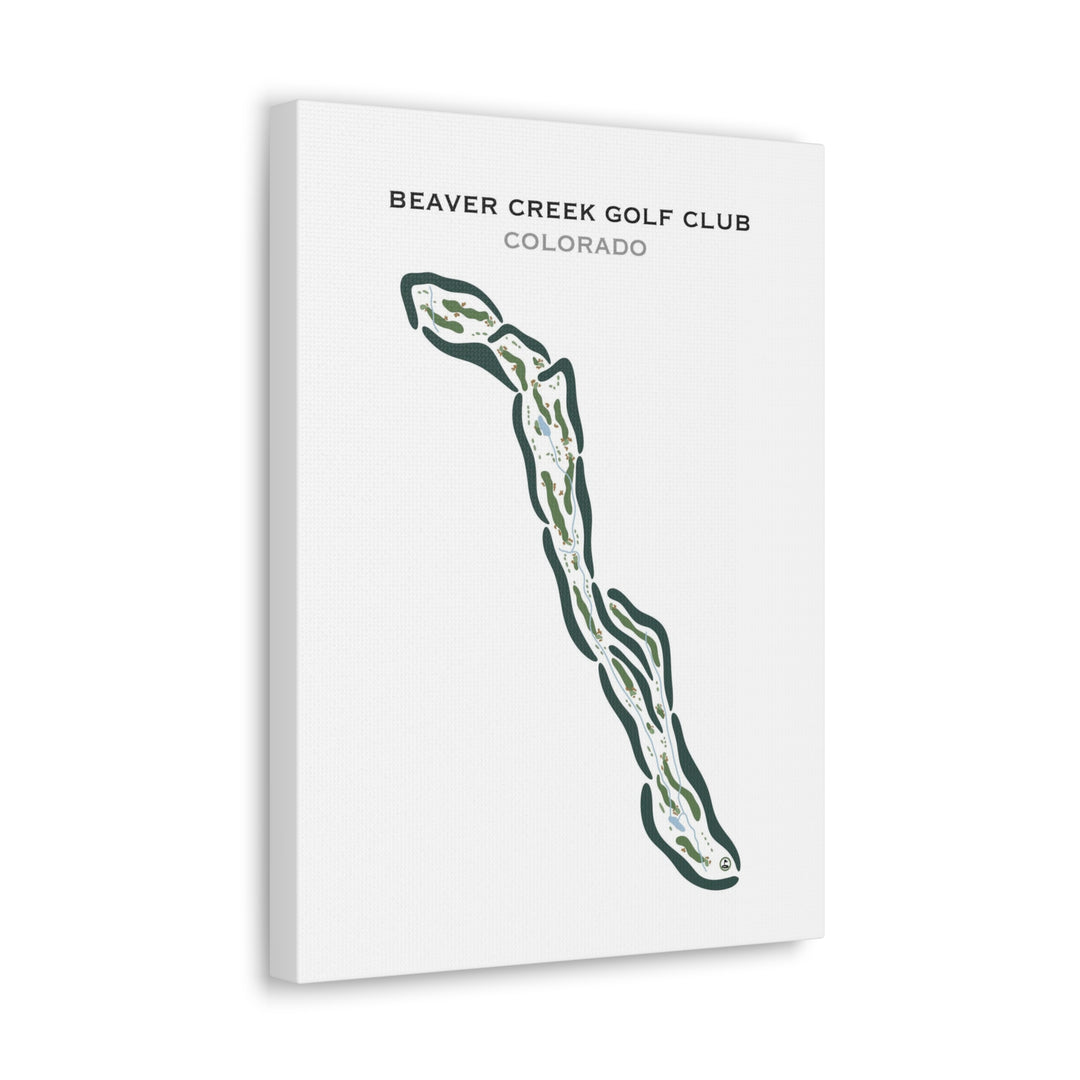 Beaver Creek Golf Club, Colorado - Printed Golf Courses