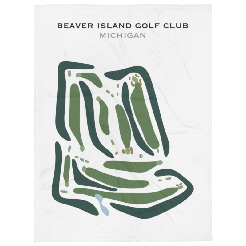 Beaver Island Golf Club, Michigan - Printed Golf Course