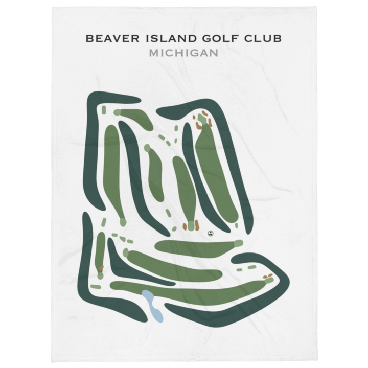 Beaver Island Golf Club, Michigan - Printed Golf Course