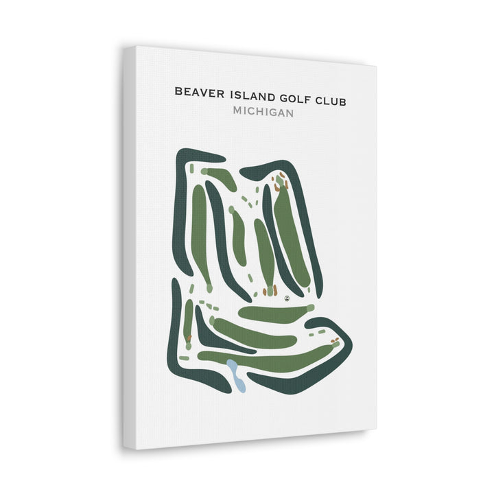 Beaver Island Golf Club, Michigan - Printed Golf Course