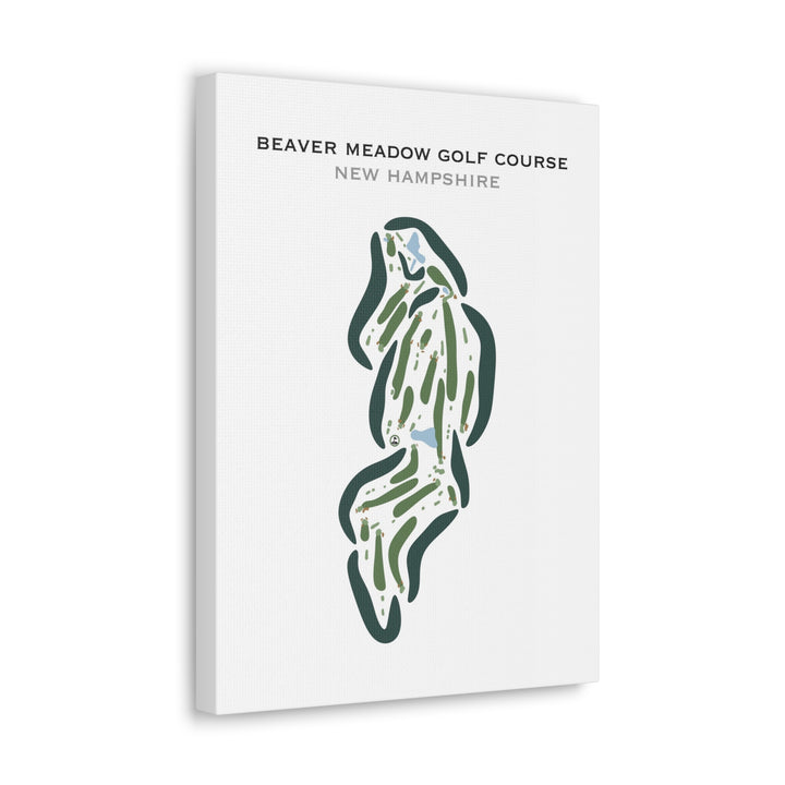 Beaver Meadow Golf Course, New Hampshire - Printed Golf Courses