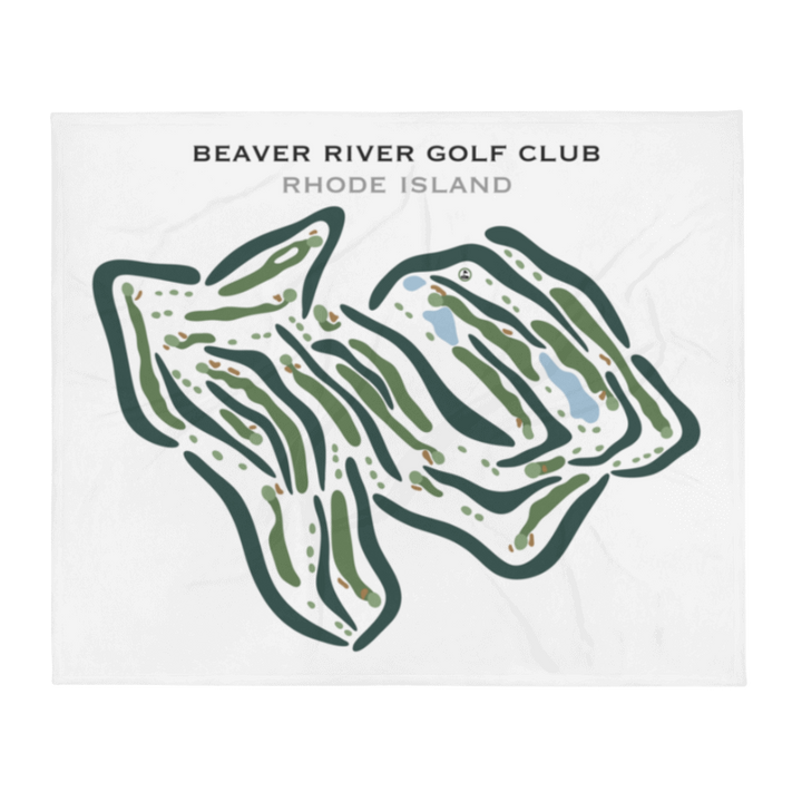 Beaver River Golf Club, Rhode Island - Printed Golf Courses