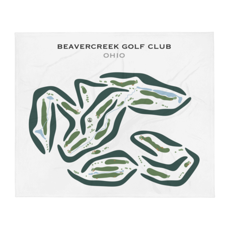 Beavercreek Golf Club, Ohio - Printed Golf Courses