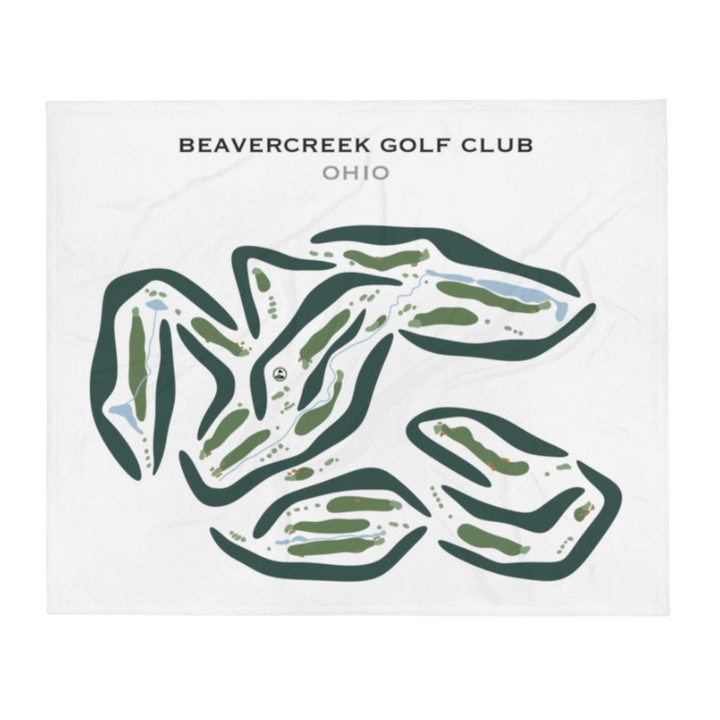 Beavercreek Golf Club, Ohio - Printed Golf Courses