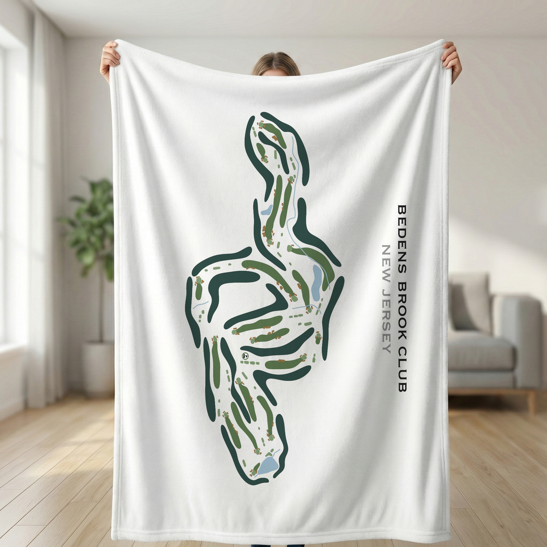 Bedens Brook Club, New Jersey - Printed Golf Course